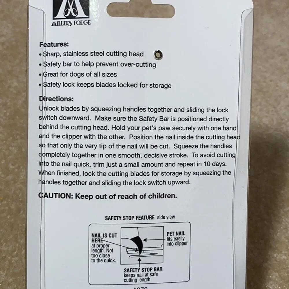Pet Nail Trimmer Clippers & Matt Breaker/Undercoat Rake
